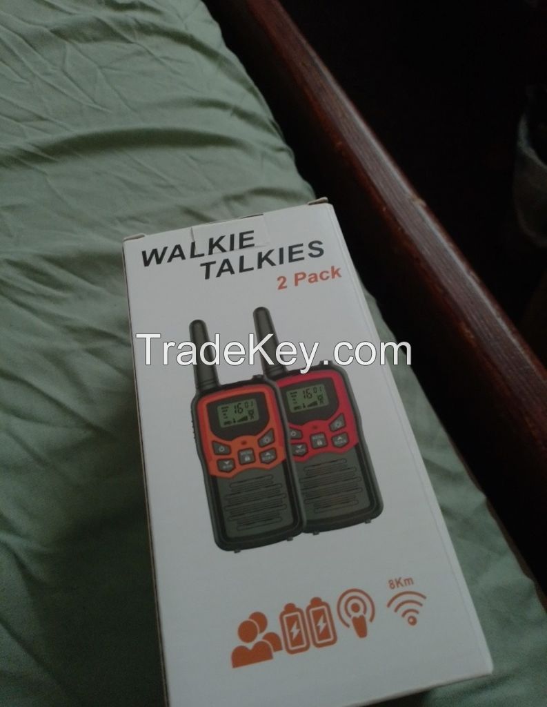 Walkie Talkie Radio Set Uniden Two-Way Waterproof Long Range Rechargeable NOAA