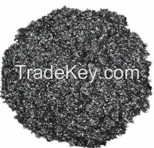 Silver-black Flake Graphite Powder Widely