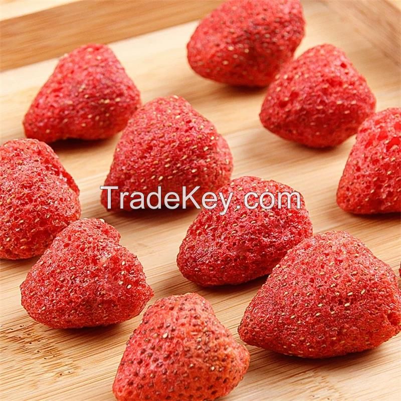 Popular Snack Bulk Products Simply Nature Freeze-dried Strawberry With Slices Factory Price