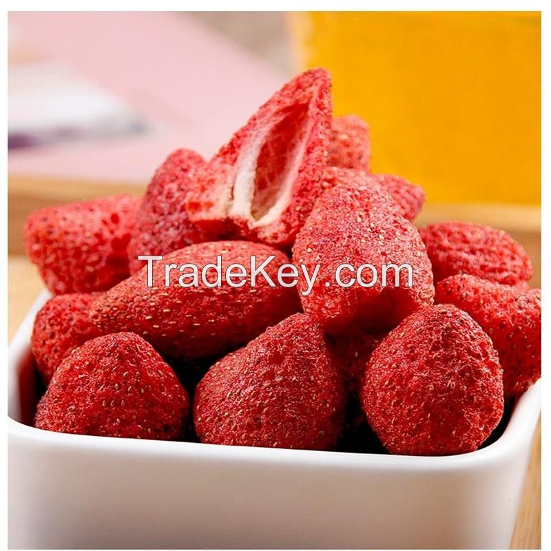 Popular Snack Bulk Products Simply Nature Freeze-dried Strawberry With Slices Factory Price