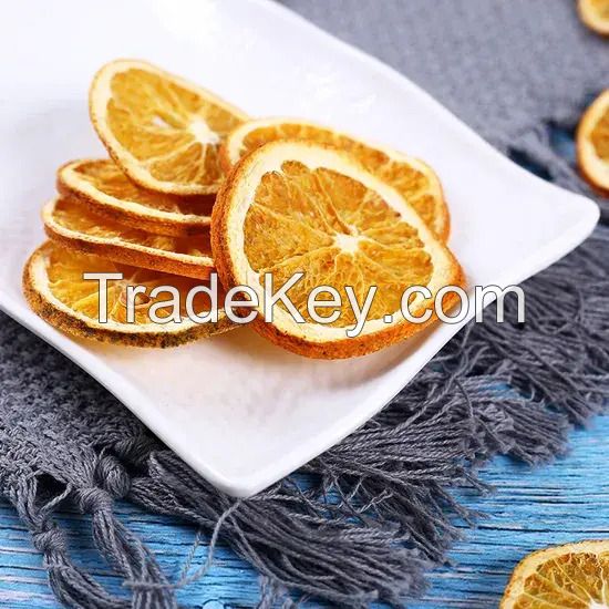 High Quality Skin Beauty Rich Vc Sweet Dried Orange Slice Fruit Slice Processing