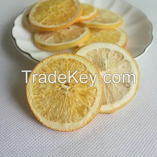 Healthy Food Freeze Dried Fruit Fd Lemon Slices