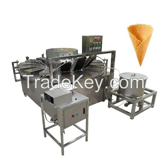 Automatic Ice Cream Cone Making Machine