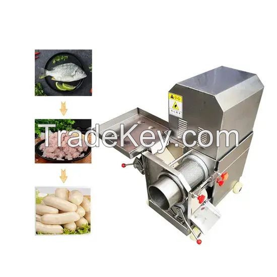 Professional Fish Bone Separator for Fresh Fish Processing Kitchen Equipment