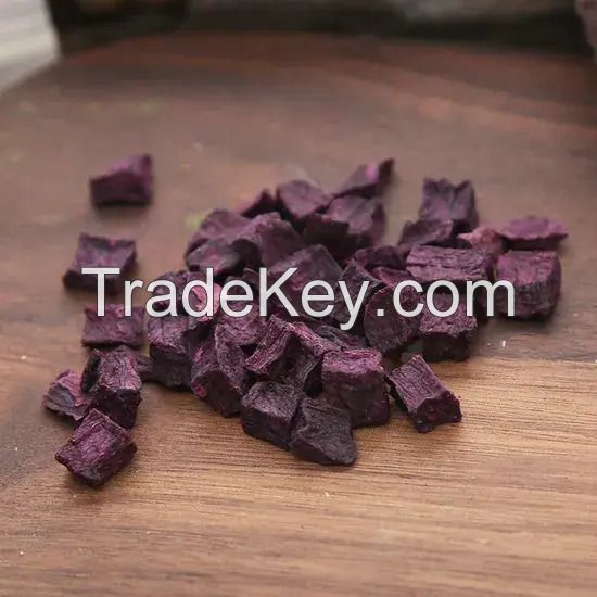 Purple Sweet Potato Dried Chips Healthy Snack