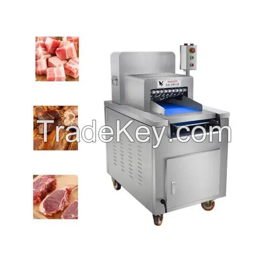 Automatic Frozen Meat and Bone Cutting Machine for Butcher Shops Kitchen Equipment