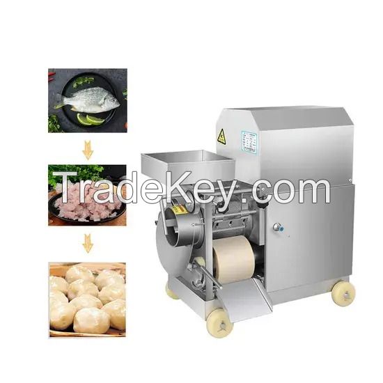 Professional Fish Bone Separator for Fresh Fish Processing Kitchen Equipment