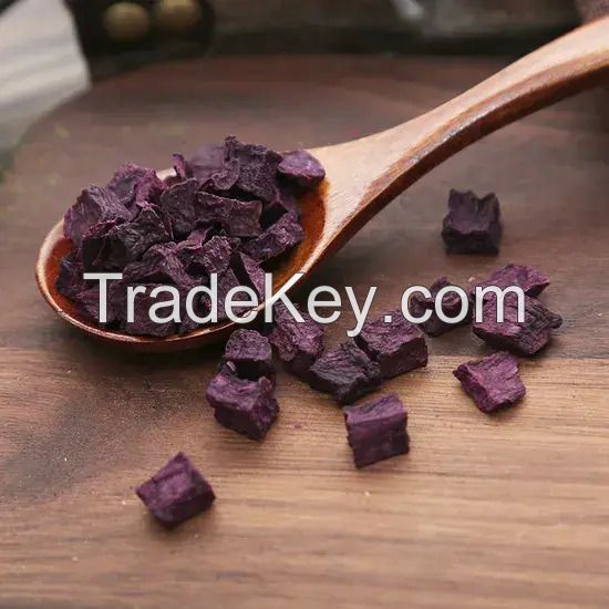 Purple Sweet Potato Dried Chips Healthy Snack