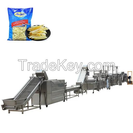Automatic Potato Chips French Fries Production Line