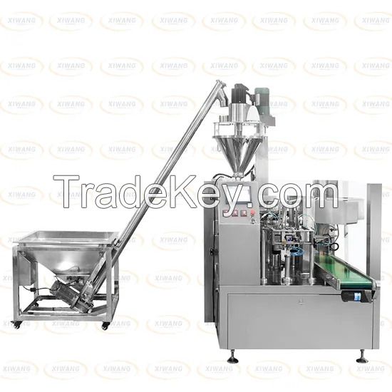 Automatic Instant Drink Powder Washing Detergent Coffee Milk Chili Spice Chilli Seasoning Bag Flour Powder Filling Packing Machine