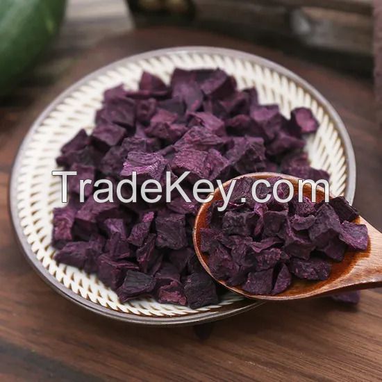 Purple Sweet Potato Dried Chips Healthy Snack