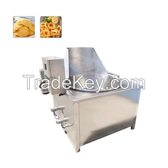 Professional Churros Machine with Gas Fryer for Street Food Vendors