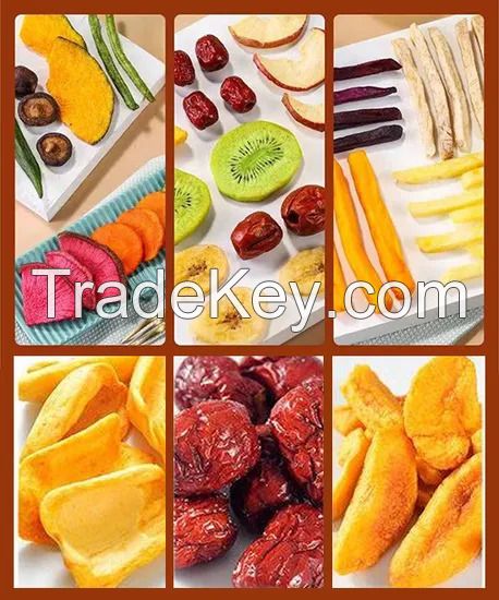 Wholesale Dried Fruit Vacuum Fried Mix Fruit and Vegetable Crisp Healthy Vegetable Snack Vf Fruit Vegetable