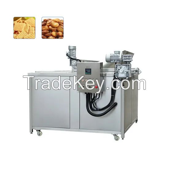 Professional Churros Machine with Gas Fryer for Street Food Vendors