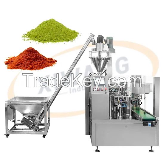 Automatic Instant Drink Powder Packing Machine Powder Sachet Packing Machine Pre-Made Zipper Pouch Sealing Machine