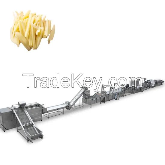 Automatic Potato Chips French Fries Production Line