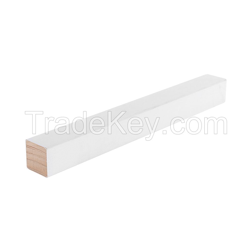 Manufacturer White priming Interior Wooden Stair Hand Rail Trim Moulding