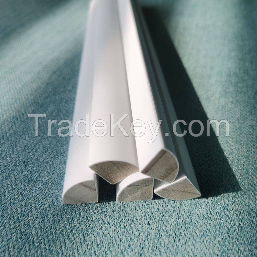 Wholesale Finished Wall Pine Wood Quarter Round Edging Trim