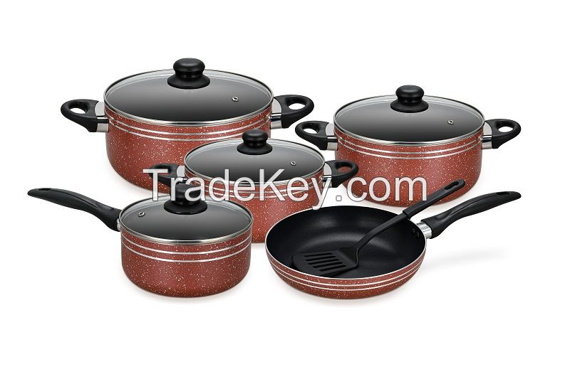 10 PC Non-stick cookware set