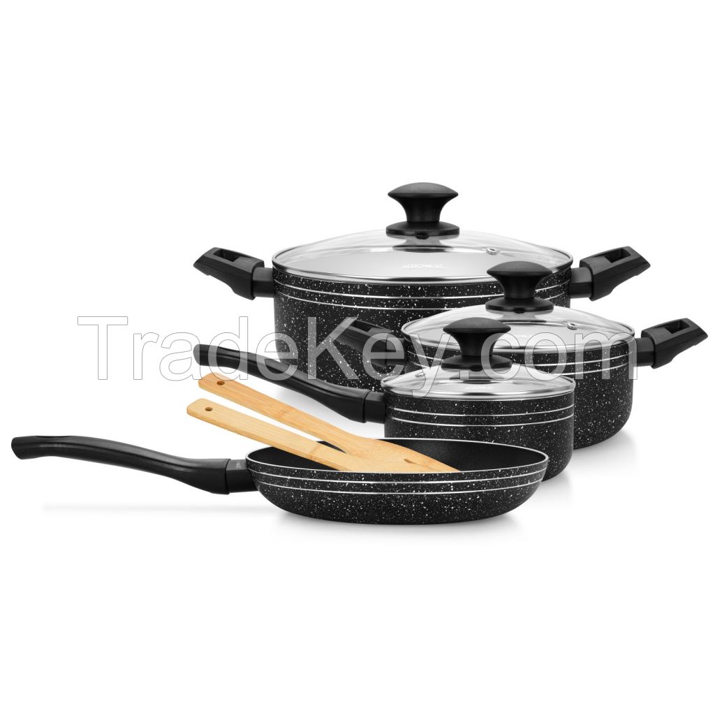 9 PC Non-stick cookware set