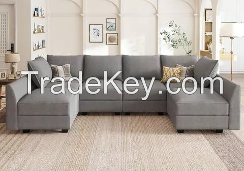 Simple and elegant modular sofa