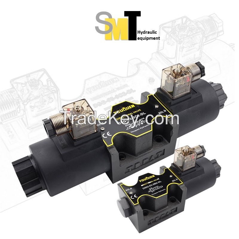 Hydraulic Solenoid Valve Hydraulic Drectional Valve DSG Series Hydraulic Valve