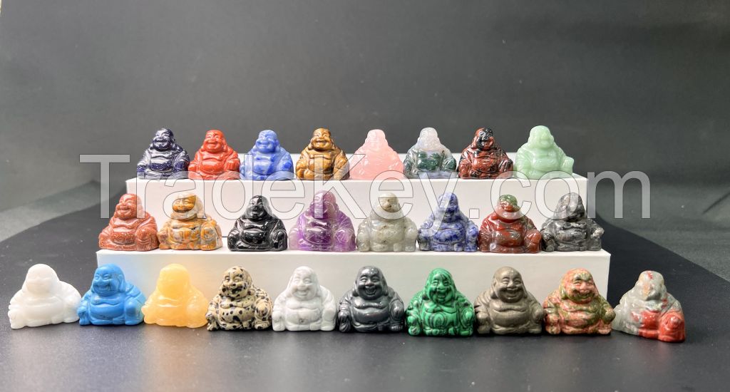 Semi Precious Stones Statuettes