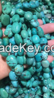 Turquoise flat&oval