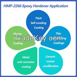 Waterborne epoxy hardener