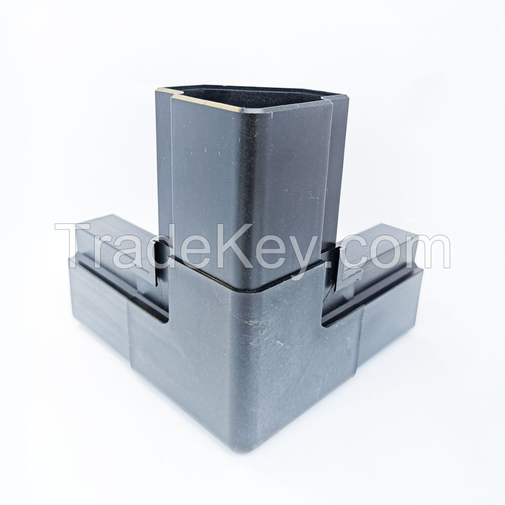  Customized PA (polyamide) injection parts corner connetcor