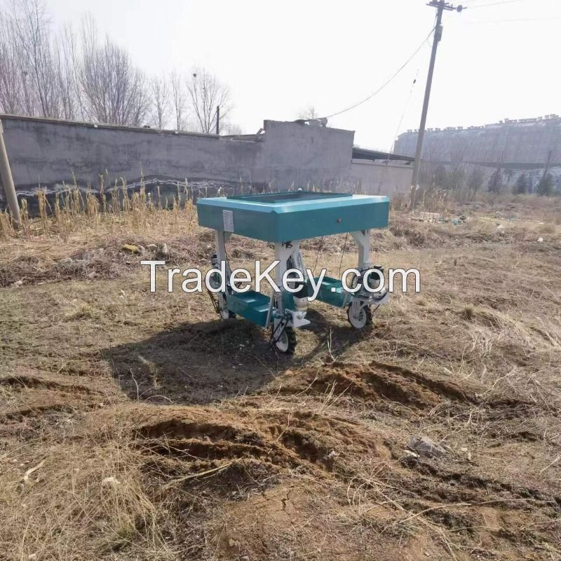 High-Ground Clearance Double Ackerman Four-Wheel Independent Steering Low Energy Consumption Large Load Robot Chassis