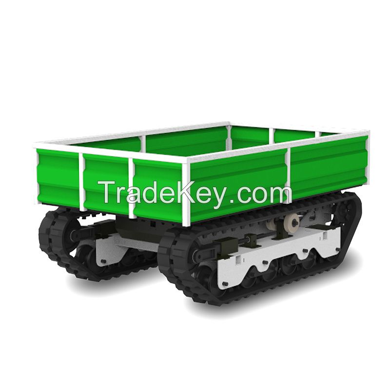 Large Load Smart agricultural robot crawler chassis Smart mower chassis Mini harvester weeder sprayer excavator seed drill chassis