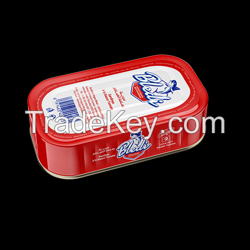 CANNED SARDINE IN TOMATE SAUCE OLIVE OIL SUNFLOWER OIL 