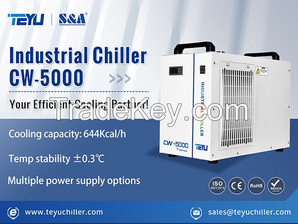 Industrial Air Cooled Chiller CW 5000