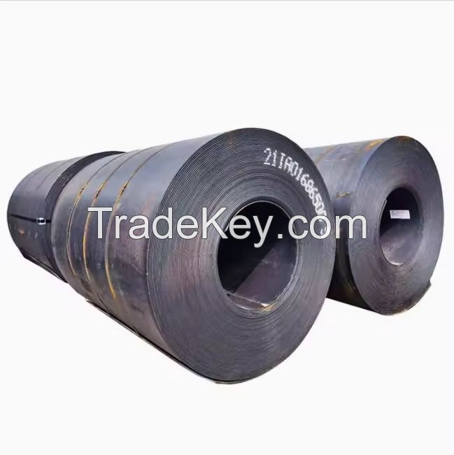 Building Materials Hot Rolled Carbon Steel A36 Black Customized Carbon Steel Coil