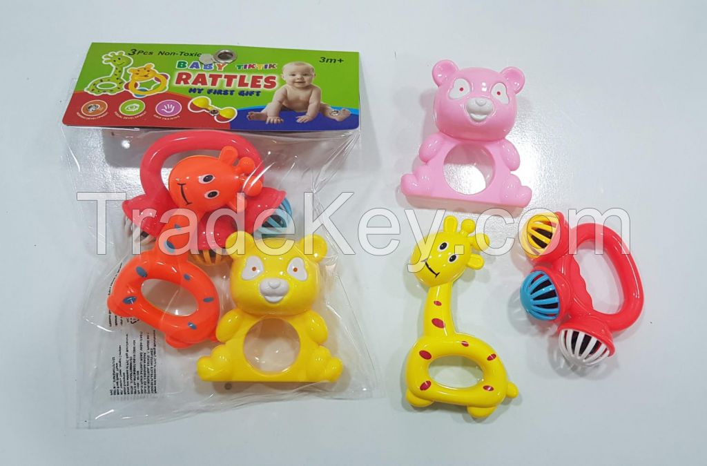 Set Of 5 Pc Rattle Toys For Babies