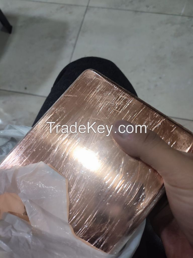 High quality copper bars 