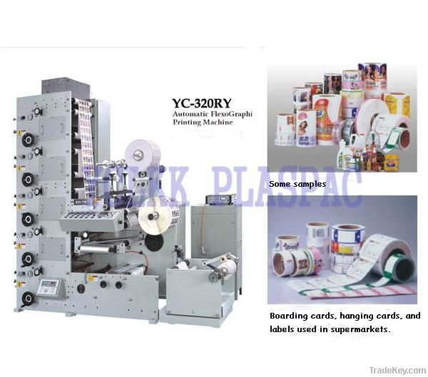 Lable Flexographic Printing Machine