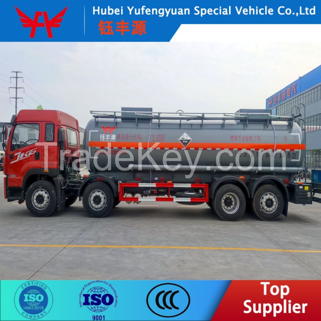 HOWO Truck 18m9 Chemical Tanker 30000 Liters 15 Ton Sulfuric Acid Tank Truck