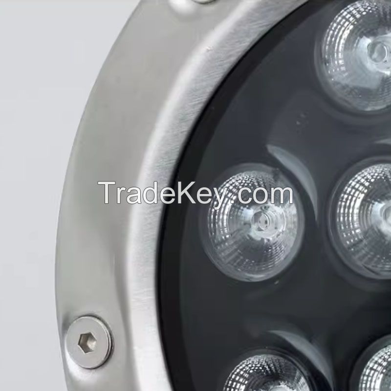 9W 12W DC24V 12V LED Underwater Light IP68 3 Years Warranty
