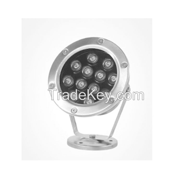 9W 12W DC24V 12V LED Underwater Light IP68 3 Years Warranty