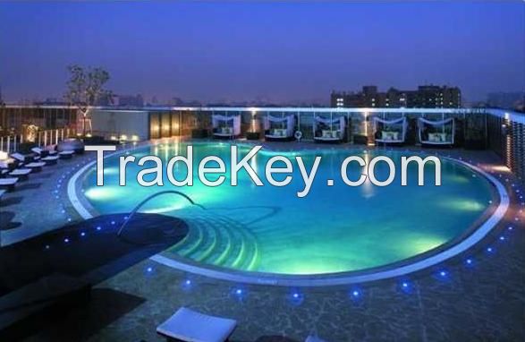 9W 12W DC24V 12V LED Underwater Light IP68 3 Years Warranty