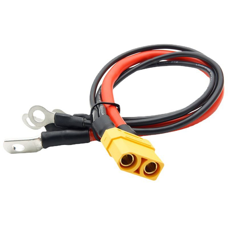 RJ7090 XT90 XT60 Model Aircraft Connector to R-Type Terminal Lithium Battery High-Current Ultra-Soft Silicone Wire Harness