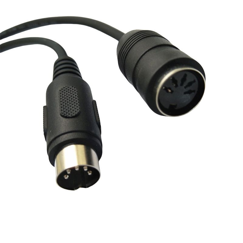 RJ7096  Harness Wire MIDI cable large DIN 5PIN speaker amplifier instrument connection harness