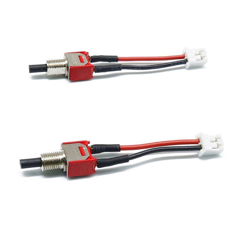 RJ7132 Harness Wire Cable  SMPS-10-A1 Switch to PH2.0 Control Cable, 2-Pin Reset Button Toggle Switch Terminal Harness