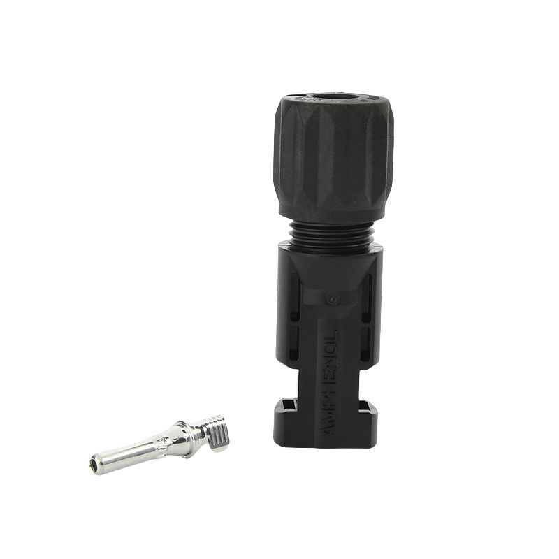 B11056 AMPHENOL Photovoltaic Waterproof and Dustproof Connector MC4 Male and Female Plug for Solar Photovoltaic Panel Components
