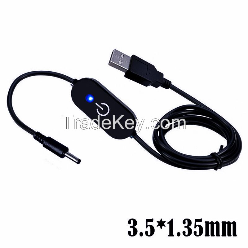 35135 5521 5525 Touch Dimming Switch Controller, with Blue Indicator Light, Memory Function, for Light Strips without Flickering 