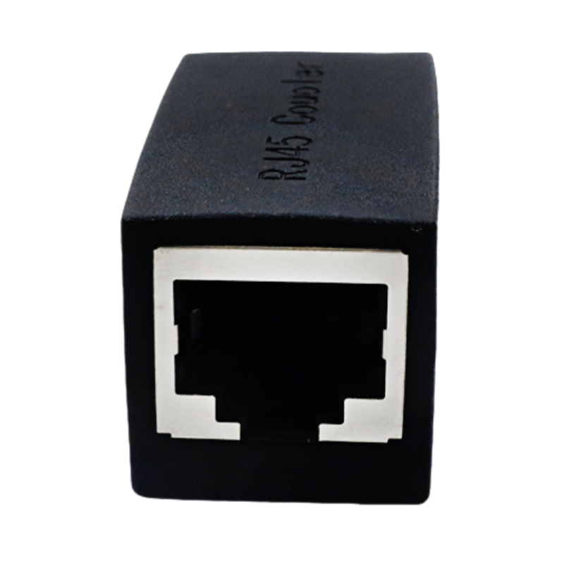 RJ45 Ethernet Cable Adapter Cat6 Cat5e Straight Through Connector 180-degree 90-degree 8P8C Round-shaped Network Double-through Panel-mounted Type