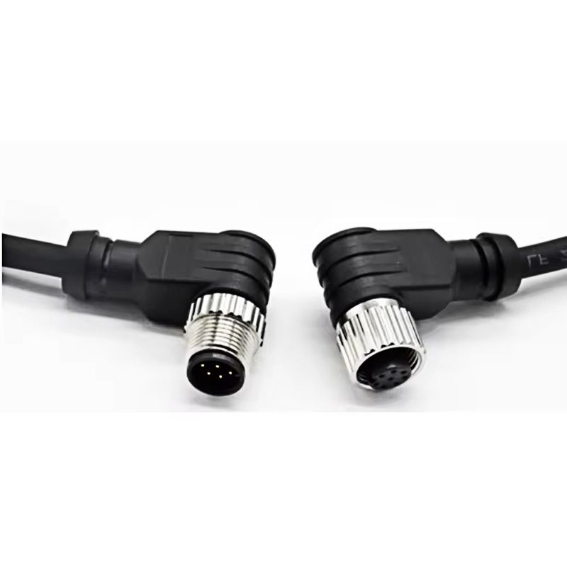 Industrial-grade M12 A-code Multi-pin Waterproof Sensor Connection Cable