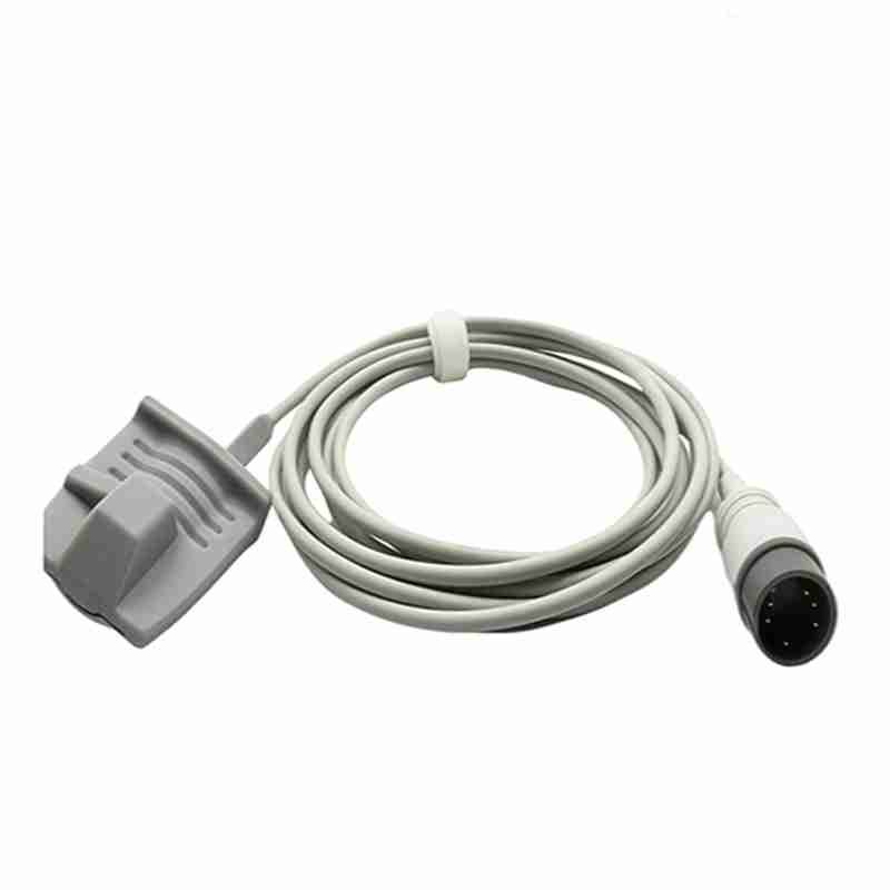 Compatible Blood Oxygen Probes (Adult Finger Cots, Pediatric Finger Clips, Newborn Models) for Wuhan Zoncare, Huateng, and Nuocheng PM7000C Monitors